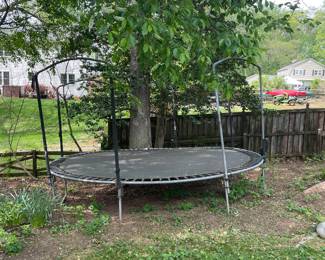 Backyard trampoline