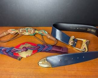 Vintage belts Donna Katz
