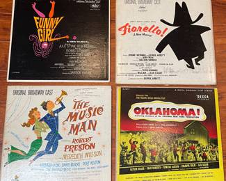 Broadway musical vinyl