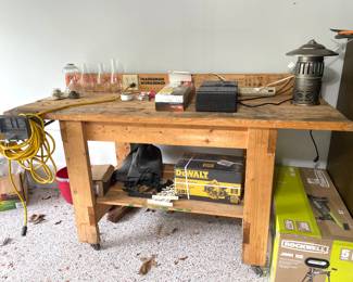 Wood Workbench
