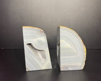 Geode bookends