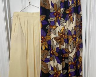 Vintage Claude & Norton McNaighton skirts