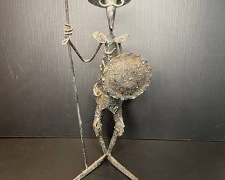 Don Quixote Metal sculpture