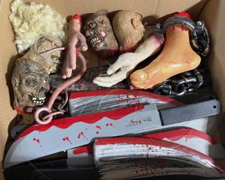 Large collection of Halloween decor, accessories, props & more!