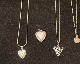 Sterling silver lockets