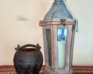 Pottery Barn lantern