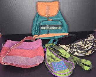 Vintage backpack & fanny packs