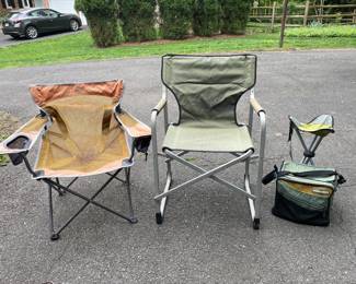 Camping outdoor chairs