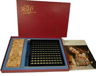Vintage RSVP 3D Scrabble
