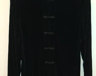 Clio vintage velvet top