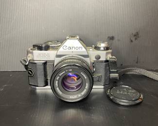 Canon AE-1 35mm camera vintage