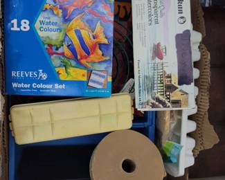 water color paints etc