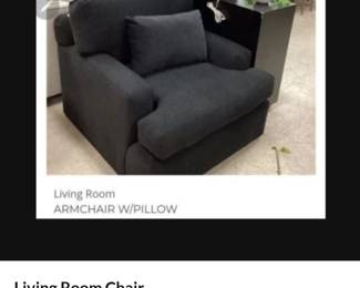 chair new custom made only used to stage model homes