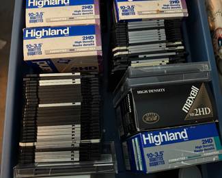 3.5 inch floppy disks