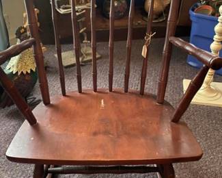 Wood Rocking Chair