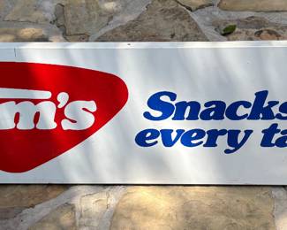 Tom’s Vending Machine Metal Sign