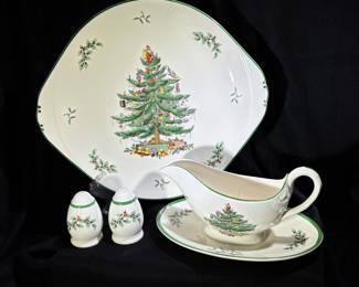 salt and pepper shakers, gravy boats…