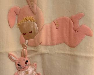 Adorable Vintage Baby Blankets