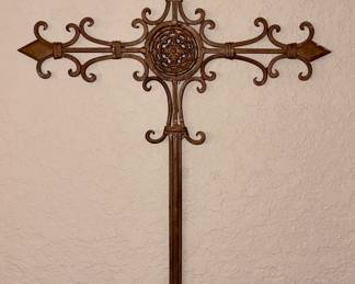 Metal Wall Cross