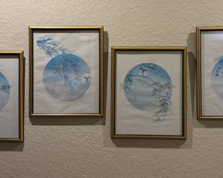 Collection of John Chang Bird Prints