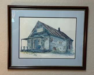 Signed/ Numbered Print
24” x 30” (Framed Size)