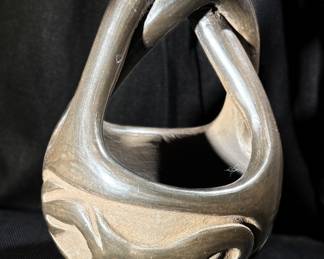 Jane and Starr Vase
Santa Clara Pueblo Pottery
6” x 4”
