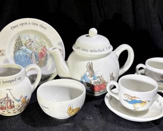 Beatrix Potter Wedgwood Child’s Tea Set