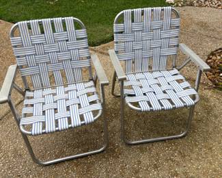 Folding Aluminum Lawn Chairs