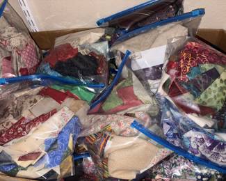 Fabric Scrap Grab Bags