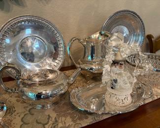 Silver Plate Serving Pieces
