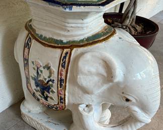 Elephant Garden Stool
