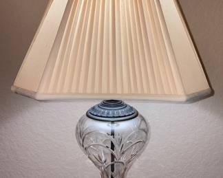 Pair of Beautiful Glass Table Lamps