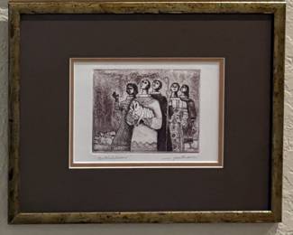 “Bethlehem”
By Margaret Putnam
12.5” x 10” (Framed Size)