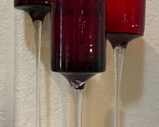 Stemmed Candle Holders
