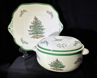 platters and casseroles…
