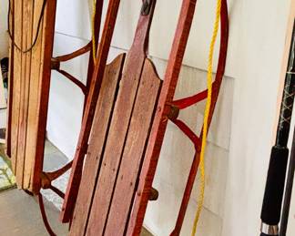 Vintage sleds (there's always next year!)...