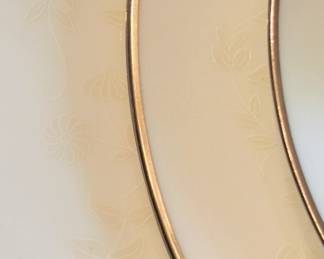 Service for 8, "White Paisley" by Minton (detail)...
