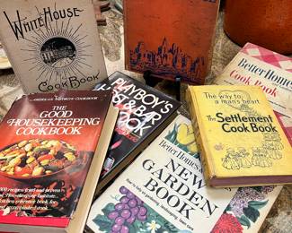 Vintage cookbooks