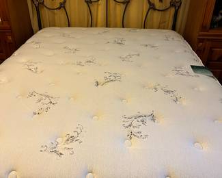 Double mattresses.