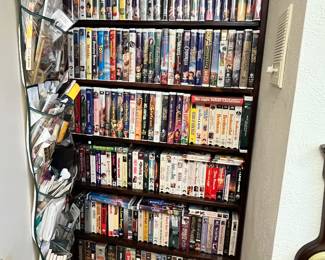 DVD’S, VCR’S lots of Disney