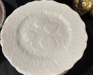 Majolica salad plates - set of 11