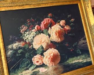 "June Days" - Jean Baptiste Robie - artist enhanced acrylic - numbered 68/295 - framed
