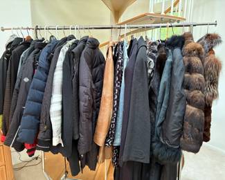 Jackets, coats and furs!