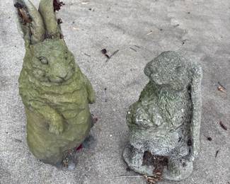 Cement bunnies