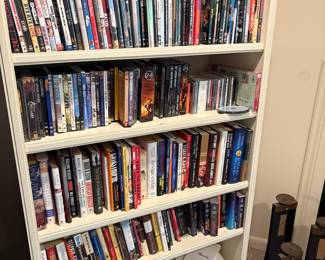 DVD's, CDs, and books