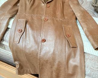 Leather jacket - size M