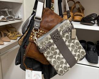 Coach and other cross-body bags