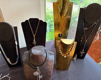 Sampling of jewelry at the sale - more to come!