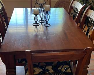 DINING TABLE WITH 6 CHAIRS