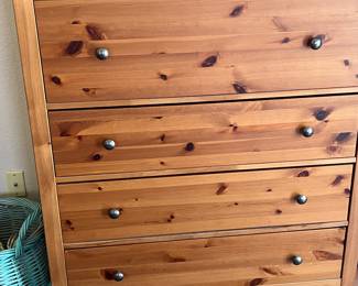 CHEST (HAS MATCHING DRESSER AND NIGHTSTANDS)
